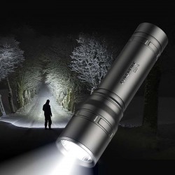 Lanterna reincarcabila Superfire S33-A, 2.5 W, 130 lm, IP43, 800 mAh, 4 moduri, negru