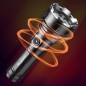 Lanterna Superfire R3 P90, 36 W, 2000 lm, pana la 280 m, functie powerbank, IP44, acumulator 5200 mAh, aluminiu, negru