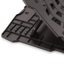 Stand universal pentru laptop, ajustabil in 7 unghiuri diferite, 25.5 x 28 x 1.8 cm, material ABS