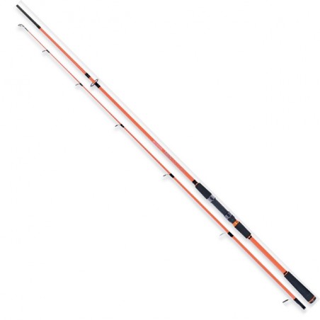 Lanseta pescuit din 2 segmente, lungime 2.4 metri, portocaliu/negru