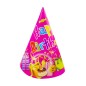 Coif Party Time, imprimeu baloane, 24 cm, 12 bucati multicolore
