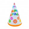 Coif Party Happy Birthday, inaltime cofi 16 cm, set 12 bucati
