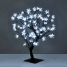 Decoratiune luminoasa tip veioza, model arbore, inaltime 47 cm, alimentare baterii
