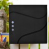 Cutie postala otel galvanizat, spatiu ziare si pliante, 2 chei inchidere, accesorii montare