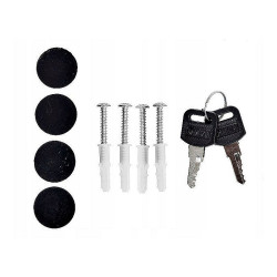 Cutie postala otel galvanizat, spatiu ziare si pliante, 2 chei inchidere, accesorii montare