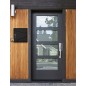 Cutie postala otel galvanizat, spatiu ziare si pliante, 2 chei inchidere, accesorii montare Cutie postala otel galvanizat, spatiu ziare si pliante, 2 chei inchidere, accesorii montare