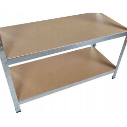 Raft metalic pentru depozitare, structura 4 nivele, sarcina per raft 175 kg, 150x75x30 cm