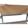Raft metalic pentru depozitare, structura 4 nivele, sarcina per raft 175 kg, 150x75x30 cm