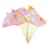 Propsuri It’s a girl, petrecere Baby shower, 15 piese roz, accesorii photo corner