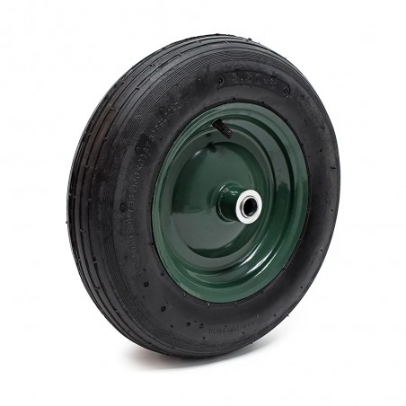 Roata pentru roaba, pneumatica, diametru 40 cm, cauciuc si metal