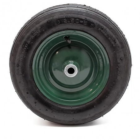 Roata pentru roaba, pneumatica, diametru 40 cm, cauciuc si metal