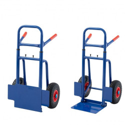 Liza pentru transport, sarcina maxima 80 kg, inaltime ajustabila, 79-114 cm, cadru otel