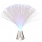 Lampa LED cu fibra optica, veioza multicolora, alimentare baterii