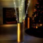 Crengute luminoase, decor Craciun, 40 LED-uri albe, lumina calda, inaltime 120 cm