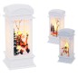 Felinar LED decorativ, tematica Craciun, efect flacara, 11 x 5 cm, diverse modele Felinar LED decorativ, tematica Craciun, efect flacara, 11 x 5 cm, diverse modele