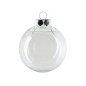 Globuri personalizabile transparente, acril incasabil si dopuri metalice, 8 cm, set 5 bucati Globuri personalizabile transparente, acril incasabil si dopuri metalice, 8 cm, set 5 bucati