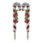 Decoratiune topper Craciun, Acadea Merry Christmas, 69 cm, suport lemn