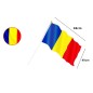 Steag Romania, dimensiune 40 x 60 cm, suport din plastic Steag Romania, dimensiune 40 x 60 cm, suport din plastic
