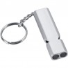Fluier semnalizator, tip breloc, 120 decibeli, aliaj de aluminiu