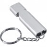 Fluier semnalizator, tip breloc, 120 decibeli, aliaj de aluminiu