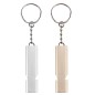 Fluier semnalizator, tip breloc, 120 decibeli, aliaj de aluminiu