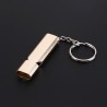 Fluier semnalizator, tip breloc, 120 decibeli, aliaj de aluminiu