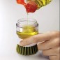 Perie de vase cu dozator detergent, suport depozitare, utilizare universala, forma ergonomica Perie de vase cu dozator detergent, suport depozitare, utilizare universala, forma ergonomica