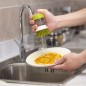 Perie de vase cu dozator detergent, suport depozitare, utilizare universala, forma ergonomica Perie de vase cu dozator detergent, suport depozitare, utilizare universala, forma ergonomica