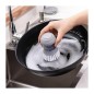 Perie de vase cu dozator detergent, suport depozitare, utilizare universala, forma ergonomica Perie de vase cu dozator detergent, suport depozitare, utilizare universala, forma ergonomica