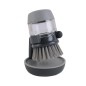 Perie de vase cu dozator detergent, suport depozitare, utilizare universala, forma ergonomica Perie de vase cu dozator detergent, suport depozitare, utilizare universala, forma ergonomica