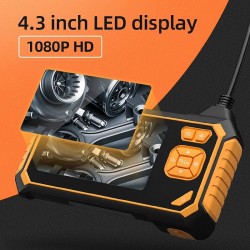Camera endoscop foto/video 1080P, LCD color QVGA 4.3 inch, USB, 90 cm, IP67