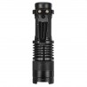 Lanterna LED SMD si COB, 400 mAh, reincarcabile, zoom, 3 moduri iluminare