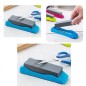 Piatra de ascutit cutitele, suport din plastic, 15 cm, diverse culori Piatra de ascutit cutitele, suport din plastic, 15 cm, diverse culori