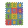 Covor tip puzzle cifre si litere, spuma EVA, 36 piese 15x15 cm, 3 ani+