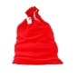 Sac Mos Craciun, inchidere cu snur, inaltime 60 cm, rosu Sac Mos Craciun, inchidere cu snur, inaltime 60 cm, rosu