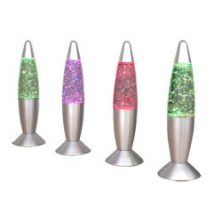 Lampa decorativa cu Sclipici Glitter Lamp