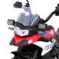 Motocicleta electrica de politie, BMW F850 GS, 2x35W, roti EVA, lumini LED, USB, AUX, sunete, 2 viteze, start lent, maxim 30 kg Motocicleta electrica de politie, BMW F850 GS, 2x35W, roti EVA, lumini LED, USB, AUX, sunete, 2 viteze, start lent, maxim 30 kg