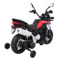 Motocicleta electrica de politie, BMW F850 GS, 2x35W, roti EVA, lumini LED, USB, AUX, sunete, 2 viteze, start lent, maxim 30 kg Motocicleta electrica de politie, BMW F850 GS, 2x35W, roti EVA, lumini LED, USB, AUX, sunete, 2 viteze, start lent, maxim 30 kg