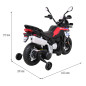 Motocicleta electrica de politie, BMW F850 GS, 2x35W, roti EVA, lumini LED, USB, AUX, sunete, 2 viteze, start lent, maxim 30 kg Motocicleta electrica de politie, BMW F850 GS, 2x35W, roti EVA, lumini LED, USB, AUX, sunete, 2 viteze, start lent, maxim 30 kg