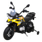 Motocicleta electrica, BMW F850 GS, 2 viteze, sunete, lumini, MP3, AUX, USB, roti EVA, pornire lenta, 2 x 35W, negru/galben Motocicleta electrica, BMW F850 GS, 2 viteze, sunete, lumini, MP3, AUX, USB, roti EVA, pornire lenta, 2 x 35W, negru/galben