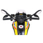 Motocicleta electrica, BMW F850 GS, 2 viteze, sunete, lumini, MP3, AUX, USB, roti EVA, pornire lenta, 2 x 35W, negru/galben Motocicleta electrica, BMW F850 GS, 2 viteze, sunete, lumini, MP3, AUX, USB, roti EVA, pornire lenta, 2 x 35W, negru/galben