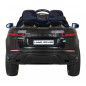 Masinuta electrica, Range Rover Evoque negru, USB, MP3, SD, AUX, lumini LED fata-spate, 3 viteze, roti EVA, telecomanda