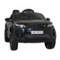 Masinuta electrica, Range Rover Evoque negru, USB, MP3, SD, AUX, lumini LED fata-spate, 3 viteze, roti EVA, telecomanda