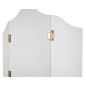 Set masa de toaleta pentru fetite 81x32x46 cm, scaun, 3 oglinzi, sertar, design elegant, alb, RESIGILAT