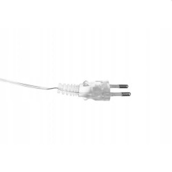 Instalatie Craciun, 8 turturi meteori, tub 45 cm, 288 LED-uri albe, lungime 2.3 m, IP44
