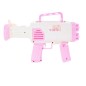 Pistol automat pentru baloane de sapun, 24 orificii, rezervor capacitate mare, alimentare baterii, 30 cm Pistol automat pentru baloane de sapun, 24 orificii, rezervor capacitate mare, alimentare baterii, 30 cm