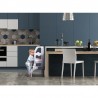 Scaun pliabil pentru copii, inaltator din lemn, 2 in 1 scaun si masa, learning tower