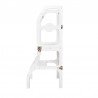 Scaun pliabil pentru copii, inaltator din lemn, 2 in 1 scaun si masa, learning tower