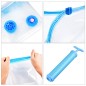 Sac pentru vidat reutilizabil, transparent, supapa evacuare aer, dimensiune 70 x 100 cm
