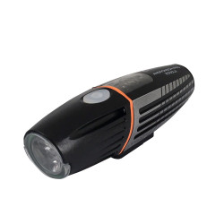 Far bicicleta 2 in 1 ANDROMEDA PRO 2000 LX Esperanza, 7 moduri iluminare, 2000 lux, 2200mAh, USB, plastic, negru